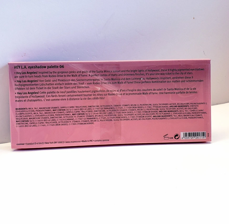 Essence HEY L.A. Eyeshadow Palette with Mirror, 0.47 oz(13,5 g) - Image 3 of 4