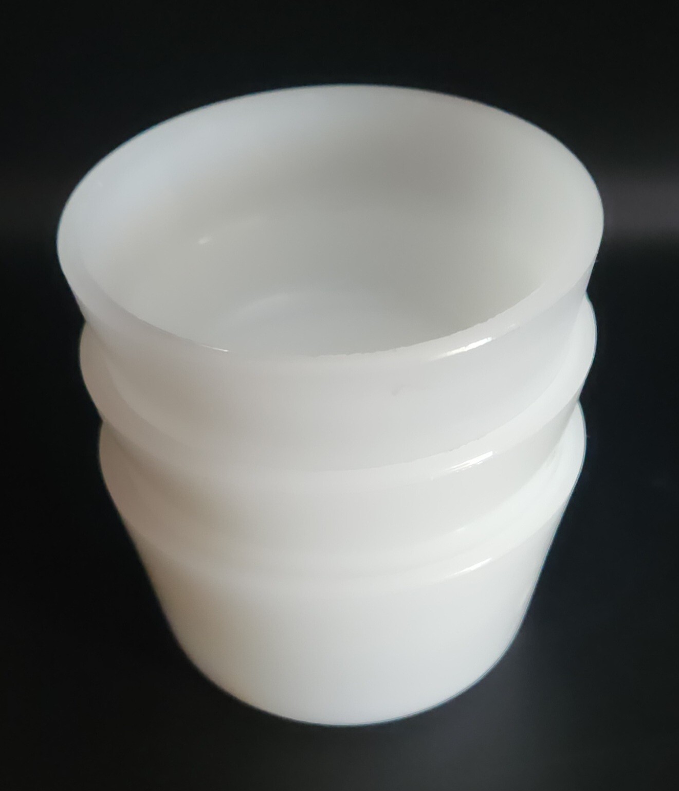 Milkglass Glasbake Custard Bowls/Kitchen/Cooking/ Vintage