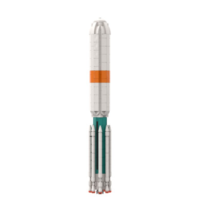 YOUFOY Type-III Disposable Launch Vehicle / Short-lived Rocket Model 593 Pieces