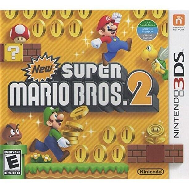 New Super Mario Bros. 2 - Nintendo 3DS (Multiplayer, Platform 2012
