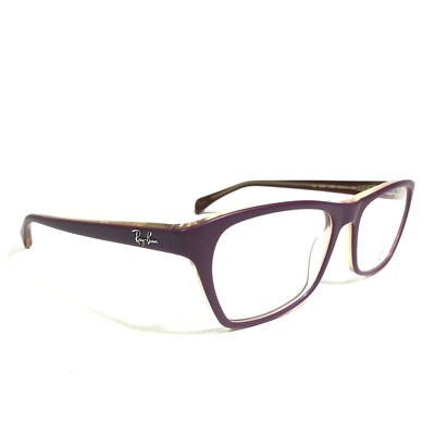 Ray-Ban RB5298 5390 Eyeglasses 55-17-140 Brown Purple Cat 