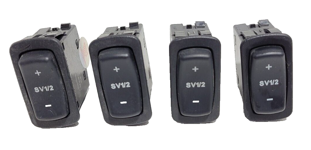 X4)- Carling L18E1 / L18E1CNN1-3AAXX-1XX-XPV1 Rocker Switch