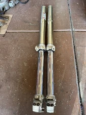 04 Yamaha YZ125 Front Fork Leg Set Left Right OEM -34