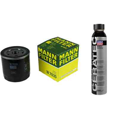 MANN-FILTER ÖLFILTER W 7035 + LIQUI MOLY Cera Tec 3721