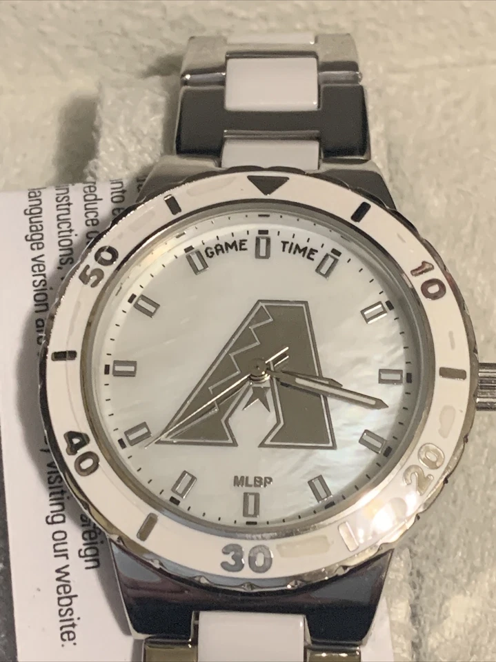 Arizona Diamondbacks Womens Pearl Watch - New In Box - MLB - Game Time - Image 3 of 4