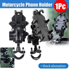 360  Motorcycle Phone Holder Bicycle Anti-Shake Silicone Handlebar Mount Holder