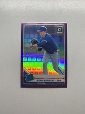 2019 Donruss Optic Rated Rookies Purple Pandora Prizm /99 Ryan Borucki Rookie 72