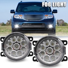 2pcs Bumper Fog Light Lamp For Honda Pilot 2012-2014 2015 Replacement White 2pcs Bumper Fog Light Lamp For Honda Pilot 2012-2014 2015 Replacement White
