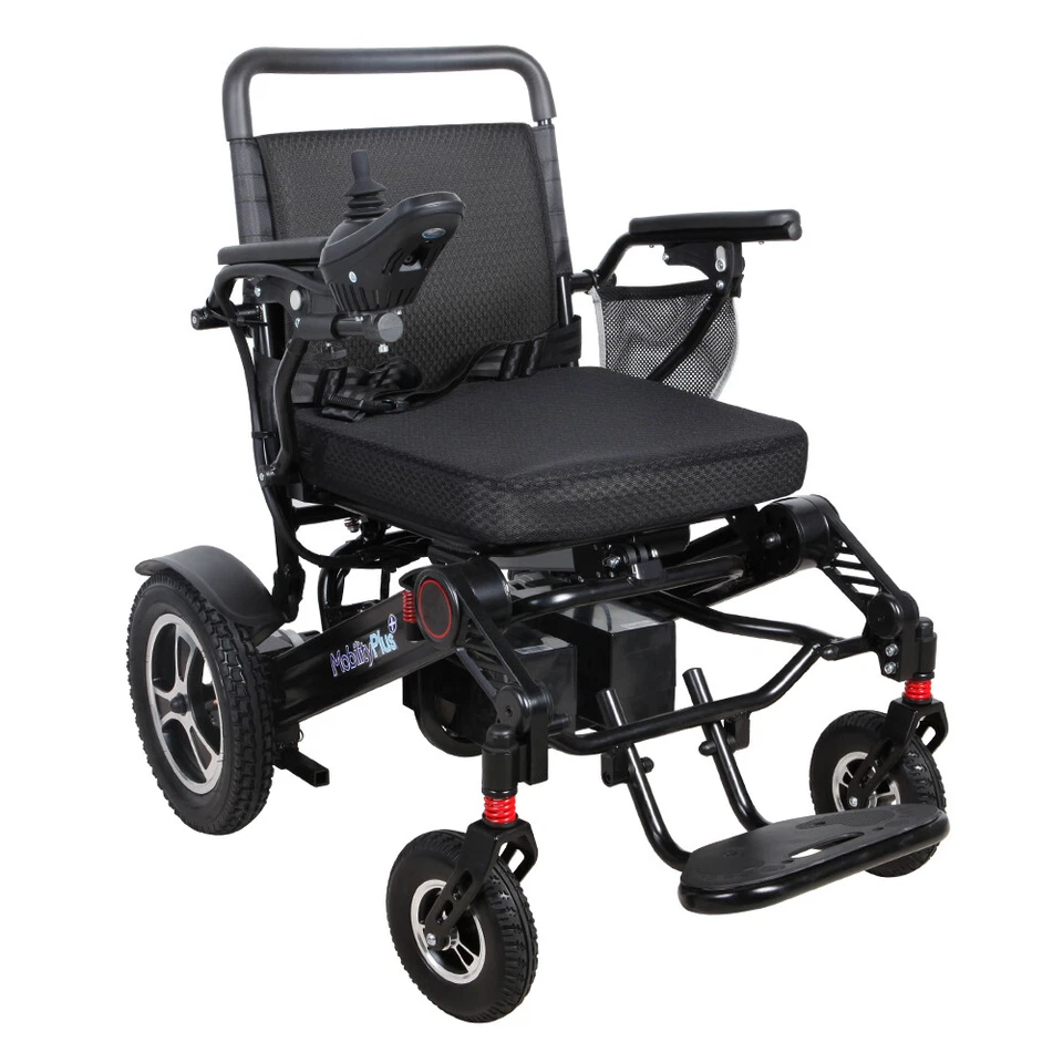 NEW MobilityPlus+ Auto-Folding Electric Wheelchair | Lightweight, 26kg, 4mph