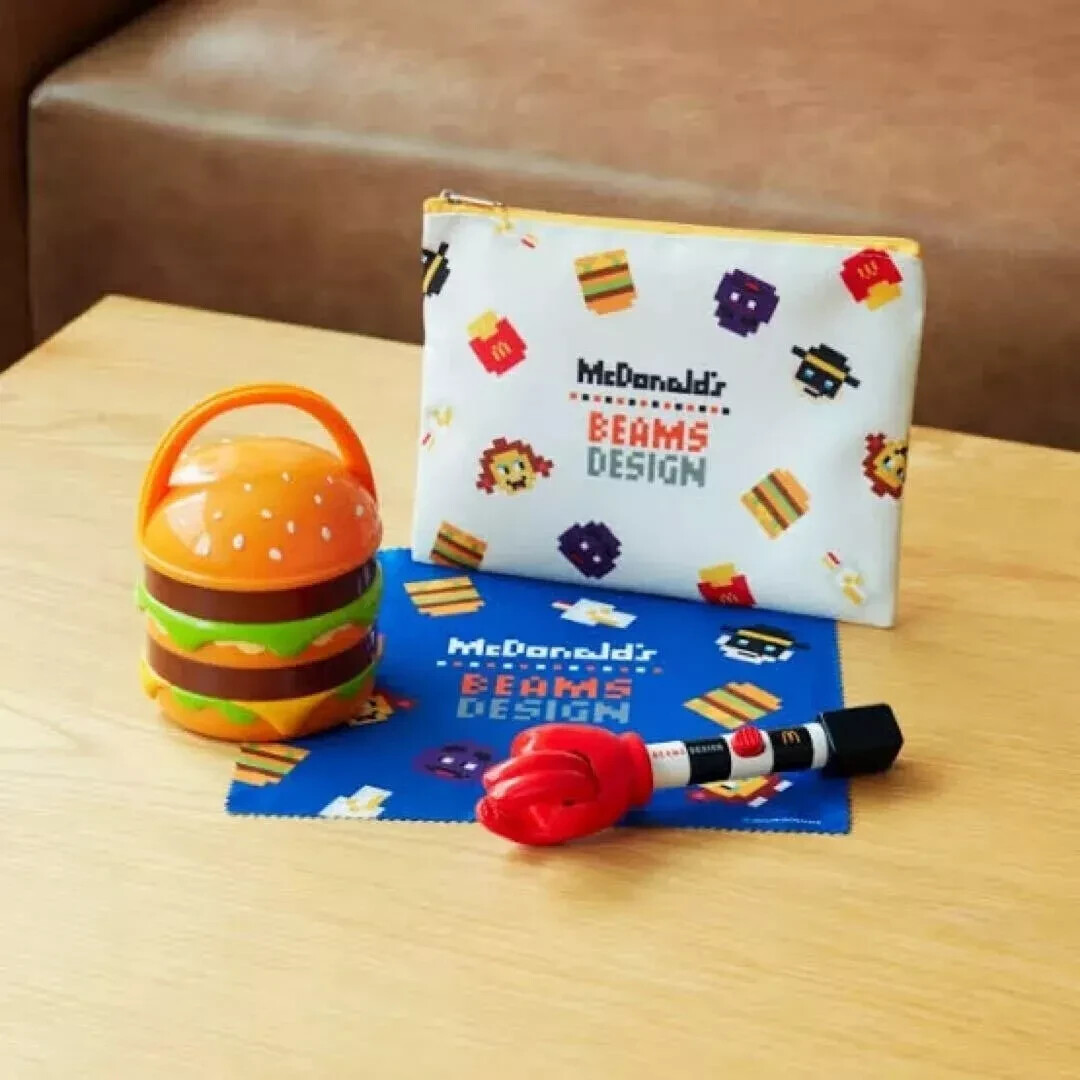 McDonald's x BEAMS collaboration 4-piece set of goods 2025 McDonald's x BEAMS collaboration 4-piece set of goods 2025