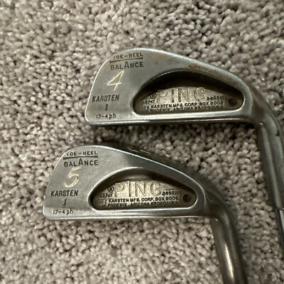 Ping Karsten I 4&5 Iron / Heel-Toe Balance / 17-4 Ph / Patent Pending
