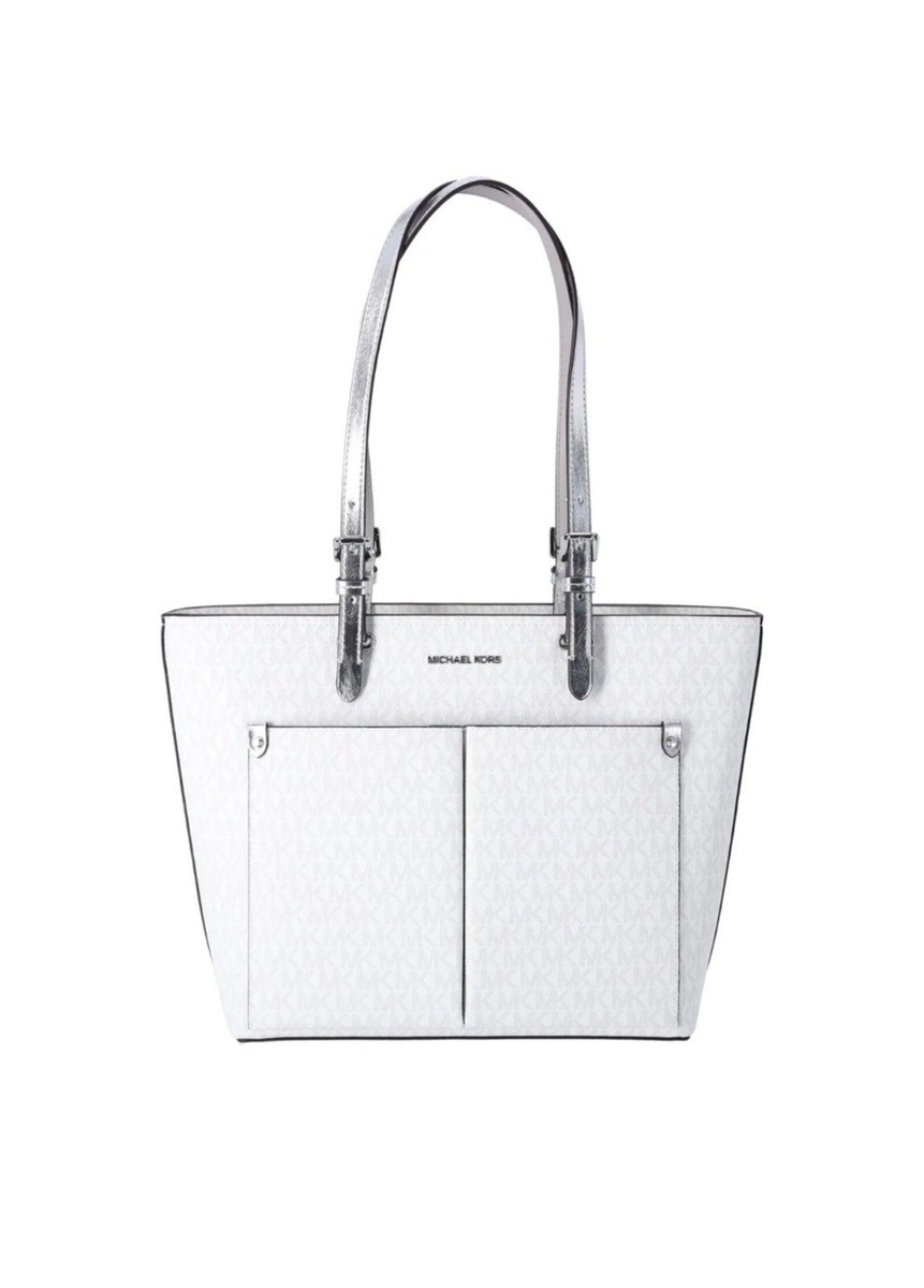 Flex wit me バッグ MICHAEL KORS JET SET TRAVEL MD DOUBLE POCKET TOTE SHOULDER BAG MK