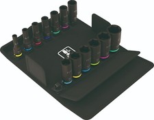 Wera 8790 B Impaktor Deep Imperial Set 1 Socket set 3/8" SAE 05005581001