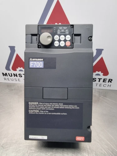 Mitsubishi F700 Series Inverter | FR-F740-0052-EC | 2.2kW | 0...400Hz