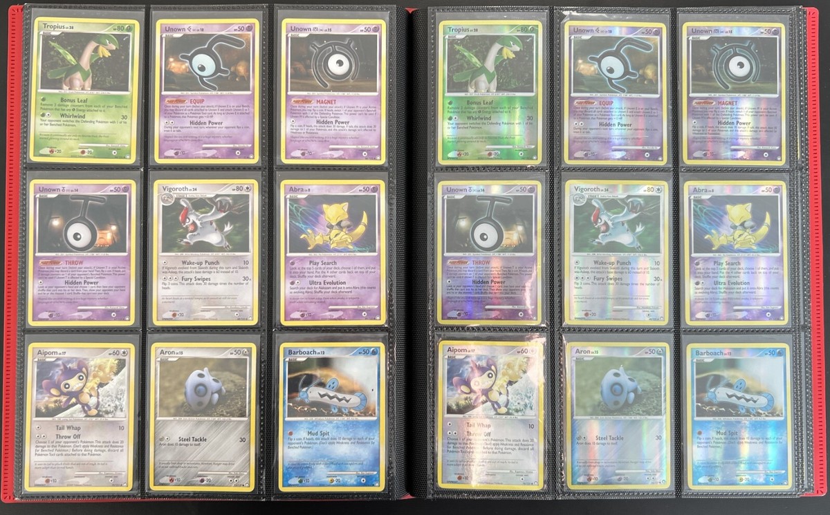 Pokemon TCG Mysterious Treasures 244 Card Master Set w/ Foils, Lv