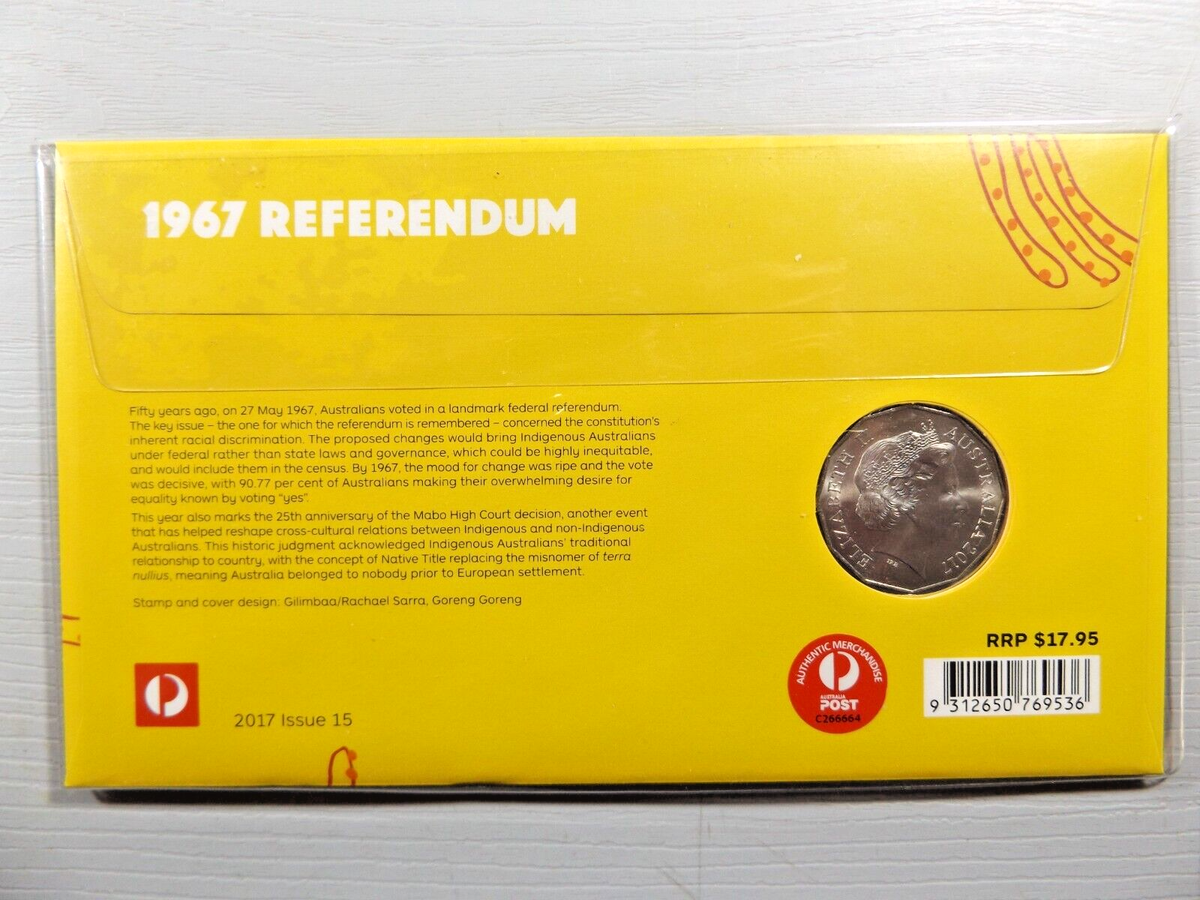 AUSTRALIAN 2017 REFERENDUM COUNT PNC With 50 Cent Coin | eBay UK