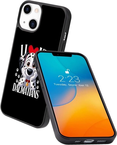 For iPhone SE XS XR Max 5 6 7 8 Plus Shockproof Cover Adorable Spotted Dalmatian - Picture 13 of 25