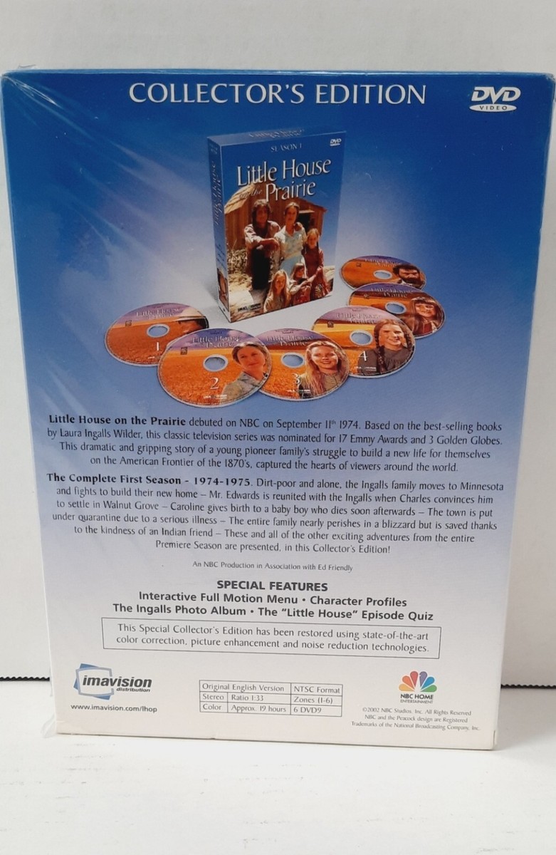 Little House On The Prairie Season 1 NEW SEALED (1974) DVD