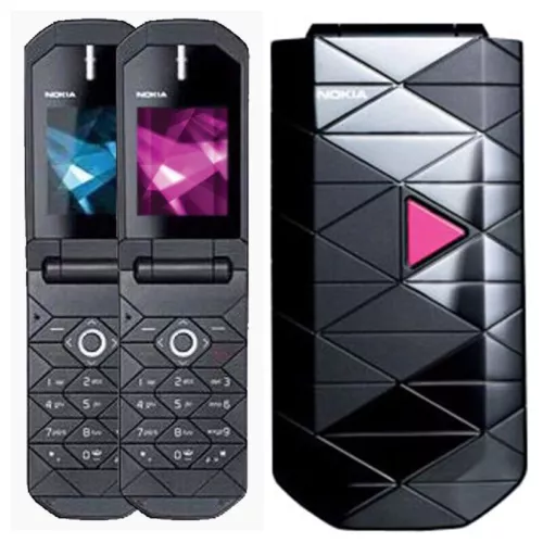 Original Nokia 7070 Unlocked Prism 1.8" 2G GSM 900/1800 Flip Classic CellPhone - Picture 2 of 12