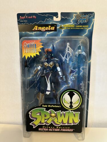 Spawn McFarlane Toys Series Limited Edition Blue Angela FACTORY SEALED NEW 1995 - Picture 2 of 6