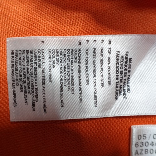 Adidas Soccer Jersey Large Orange Goalie 2008 Orange - Picture 4 of 9