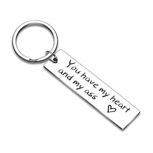 Anniversary Keychain Gifts for Husband Boyfriend Him from Girlfriend