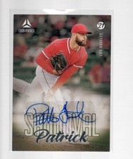 PATRICK SANDOVAL 2021 PANINI CHRONICLES LUMINANCE AUTO CARD #LA-PS