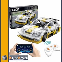CaDA C51081W Opel Astra V8 Coupe 1:20 Weiß 2,4Ghz Klemmbausteine