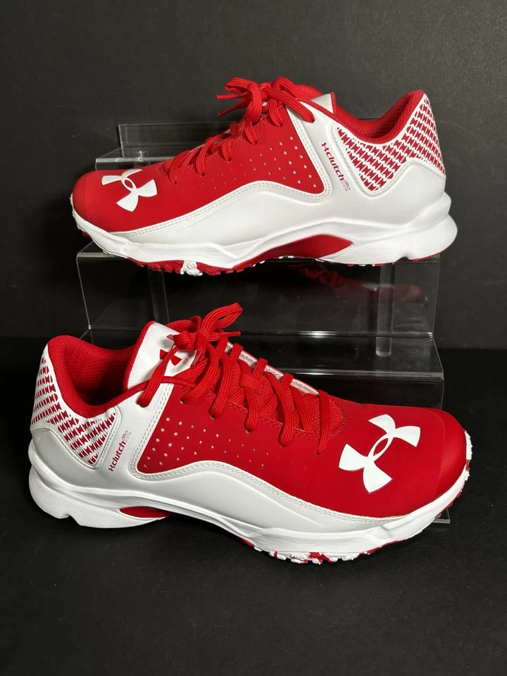 Under Armour UA Yard Bajo Césped Hombres Zapatos 11.5 RARO ¡Exclusivo del Equipo de Béisbol de Japón! Foto 2 de 4