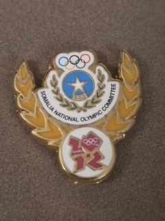 2012 London Olympic NOC Team Pin Somalia