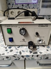Schott Fiber Optics Kaltlichtquelle Model 1185A Illuminator Mit Endoskop