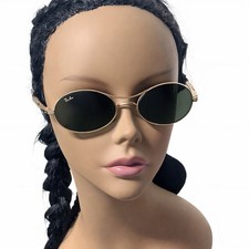 Ray Ban Vintage Oval Gold Sunglasses G15 Bausch Lomb USA Orbs W2178 With Case BL