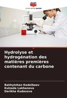 Hydrolyse Et HydrogéNation Des MatièRes PremièRes Contenant Du Carbone Buch 2024