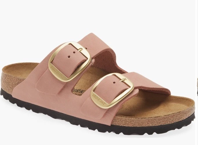 Birkenstock Arizona Big Buckle Slide Sandal Old Rose New Size EU 41, US 10N