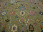 Turkish Oushak Rug,Modern Multicolored Area Rug,Handmade Bohemian Rug 9.2x12 Ft — photo 10
