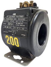 ABB Type CMF Current Transformer 4460A30G01 200:5A 10kV 60Hz 0.6kV NSV