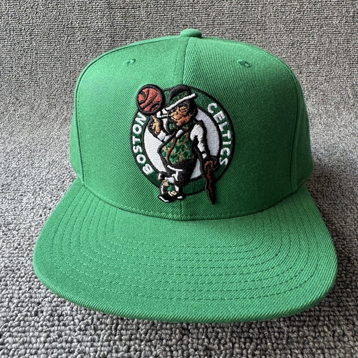 Mitchell & Ness Boston Celtics Green Snapback Cap Hat