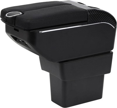 Armrest Box for Nissan Note E-Power Console Double Door Storage with USB Ports