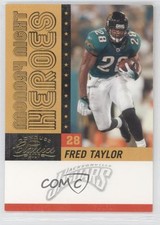 2007 Donruss Classics Monday Night Heroes Gold 76/100 Fred Taylor #MNH-2 9ap