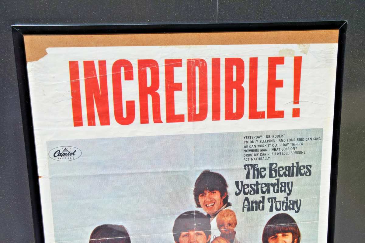 Bob Talbot 80s vintage poster 6種セット Original Beatles Vintage 1966 ' Yesterday And Today ' 18x22