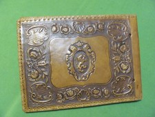 Vintage Leather Tooled  Embossed photo Album - 12" X 8 ".