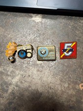 Vintage BMW Motorcycle Club Rally Pin Badge Lot MOA Riders Association