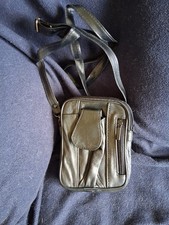 Phone Or Camera Small Shoulder Bag. Black.