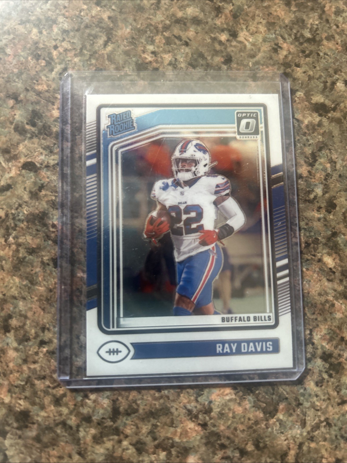 Ray Davis 2024 Donruss Optic Base Rated Rookie RC #283 Bills