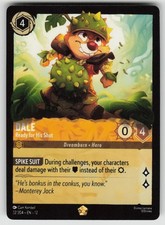 Dale - Ready for His Shot 22/204 Legendary Wilds Unknown Lorcana Near Mint
