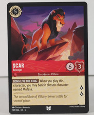 Scar - Betrayer - Shimmering Skies - Lorcana - 109 - singles