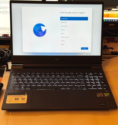 HP Victus 15.6'' (AMD Ryzen 5 7535HS, RTX 2050, 512GB SSD, 16GB DDR5) 15-fb1013dx