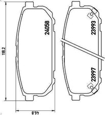 Kits de frein Kia SORENTO