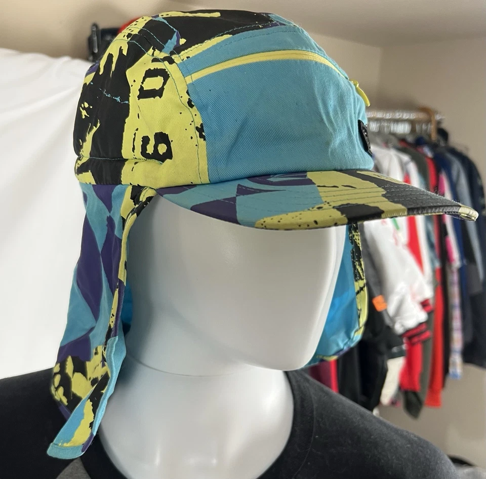 Volcom Long Retro Skate Hat Shade Snowboard Beach - Image 2 of 4