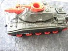 Scarce vintage 80's Sear's exclusive GI Joe Cobra Crimson Attack Tank WORKING